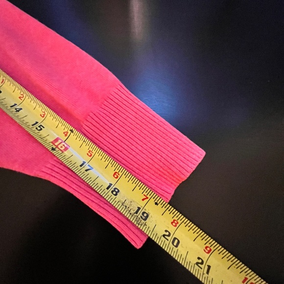 Gap Pink Cardigan with 3/4 Sleeves, Adult Size M - Picture 15 of 15